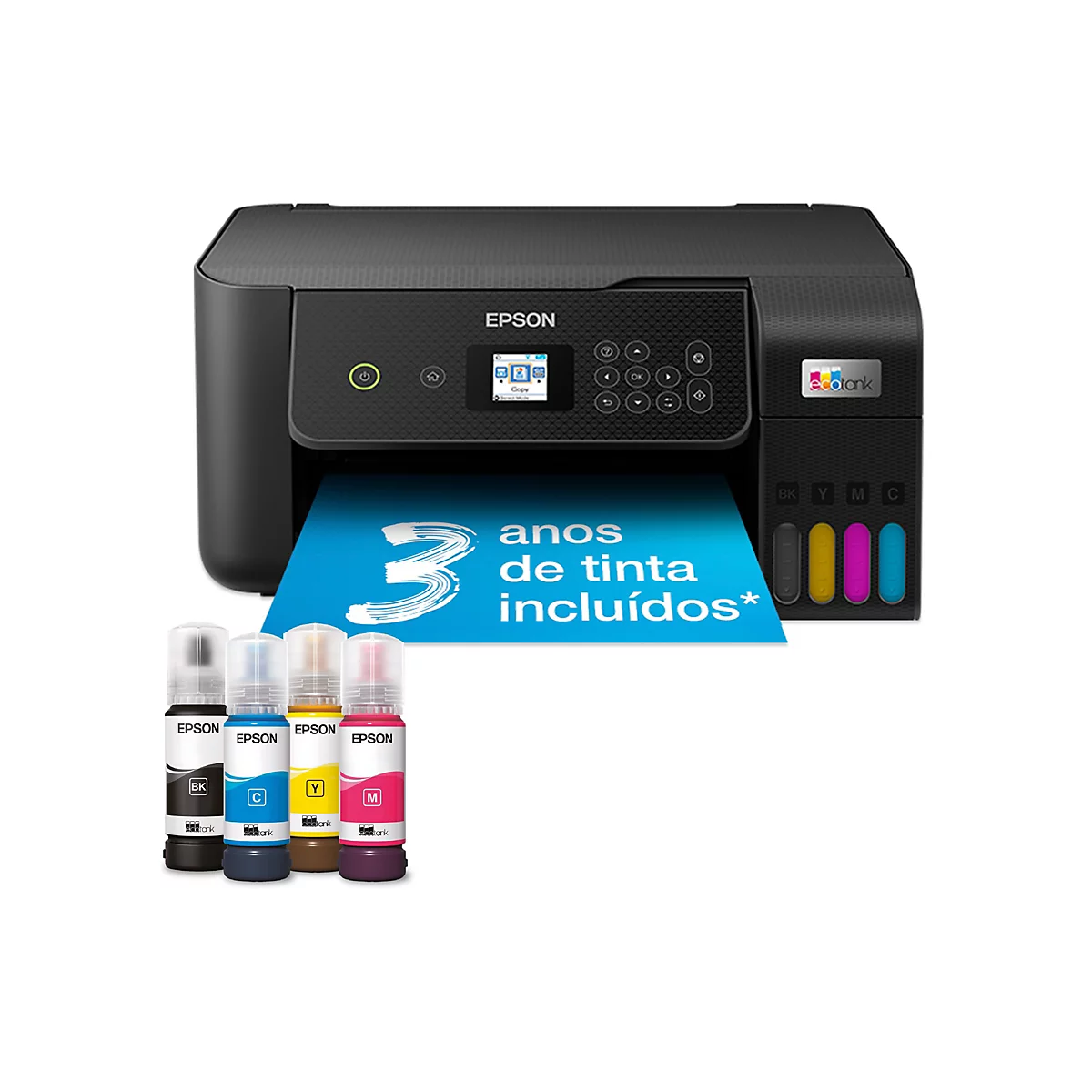 Epson EcoTank ET-2825 - Multifunktionsdrucker - Farbe - Tintenstrahl - nachfüllbar - A4 (Medien)
