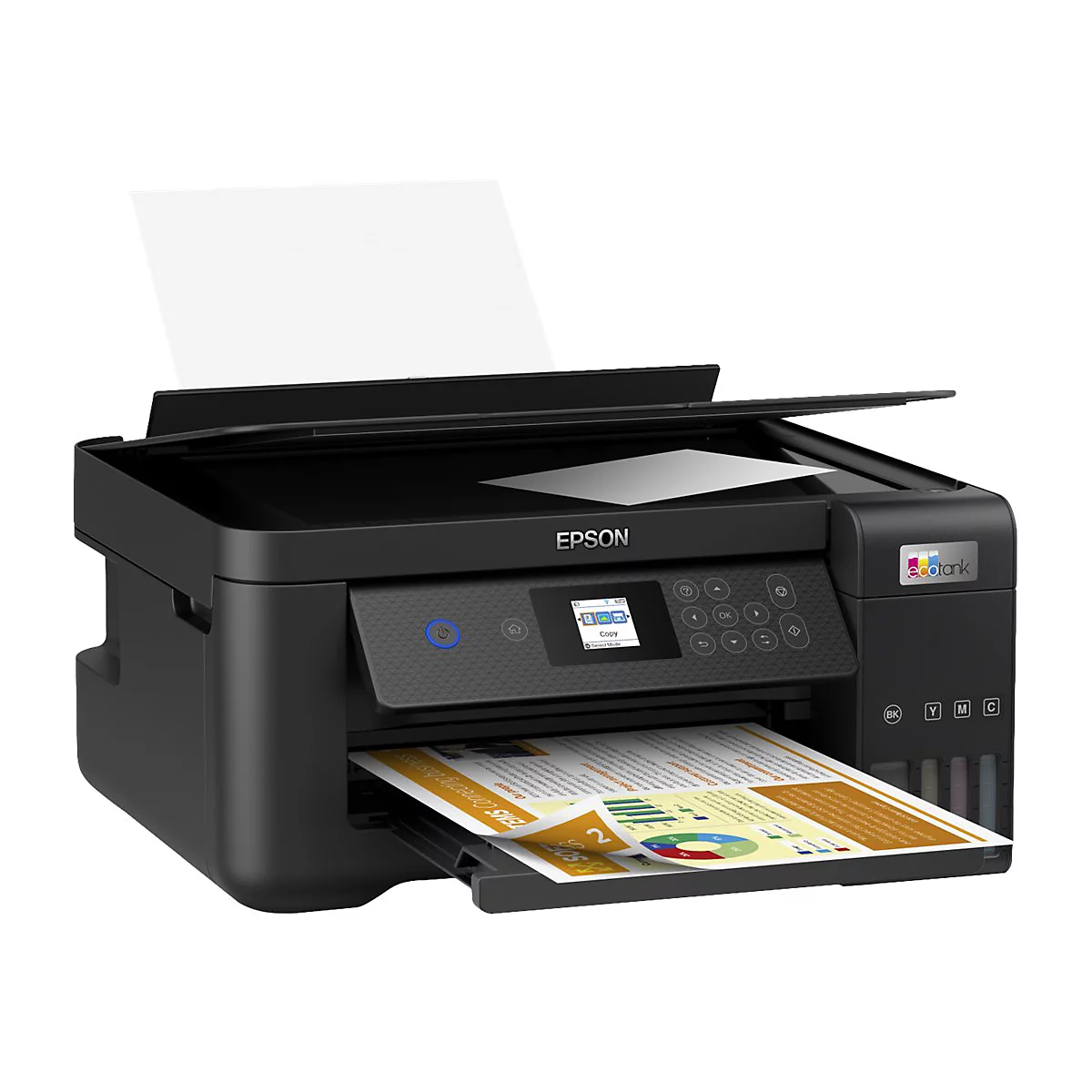 Epson EcoTank ET-2851 - Multifunktionsdrucker - Farbe - Tintenstrahl - nachfüllbar - A4 (Medien)