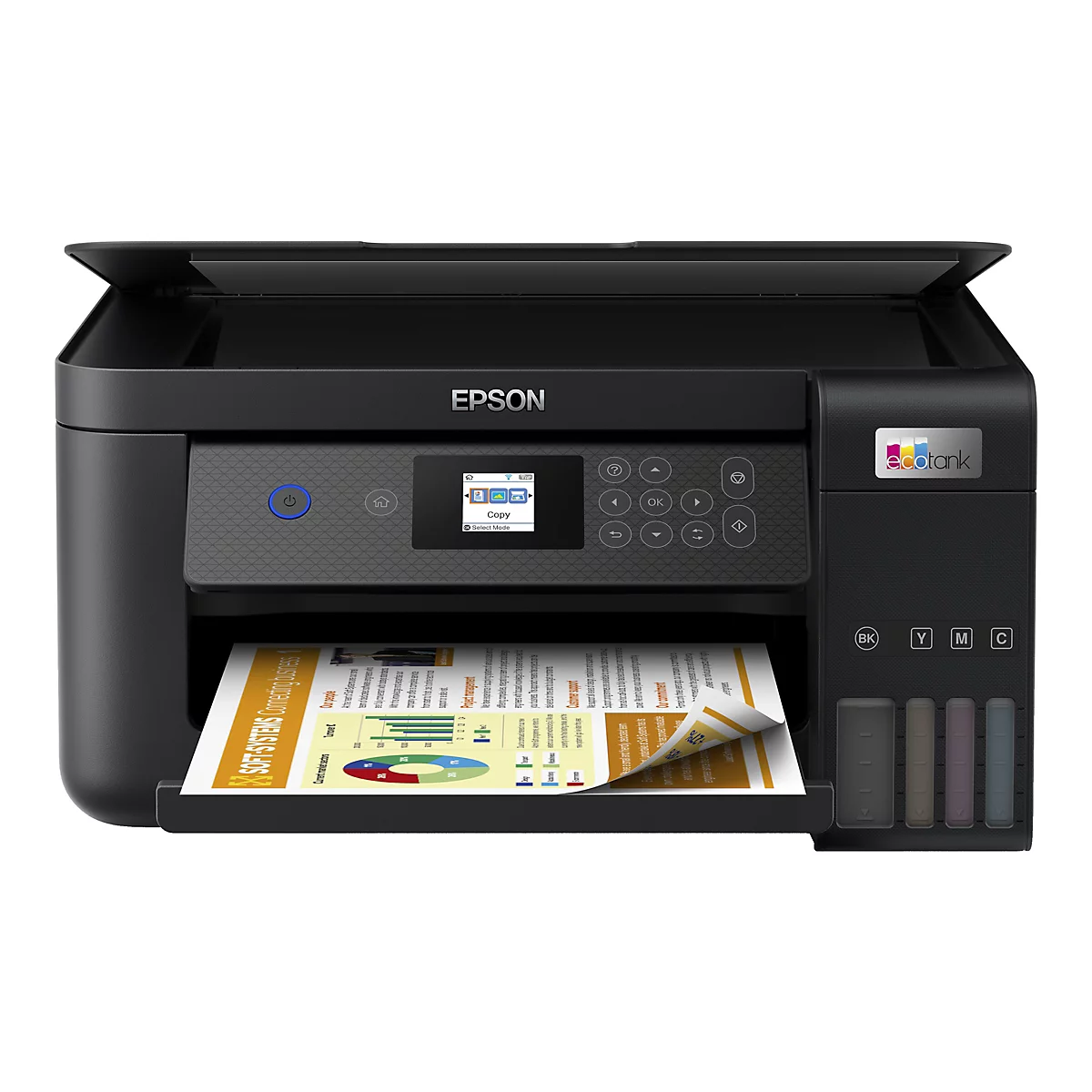 Epson EcoTank ET-2851 - Multifunktionsdrucker - Farbe - Tintenstrahl - nachfüllbar - A4 (Medien)