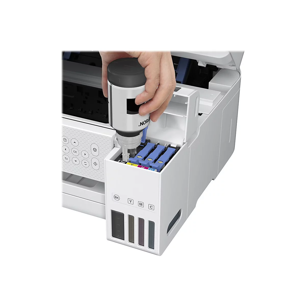 Epson EcoTank ET-2856 - Multifunktionsdrucker - Farbe - Tintenstrahl - nachfüllbar - A4 (Medien)