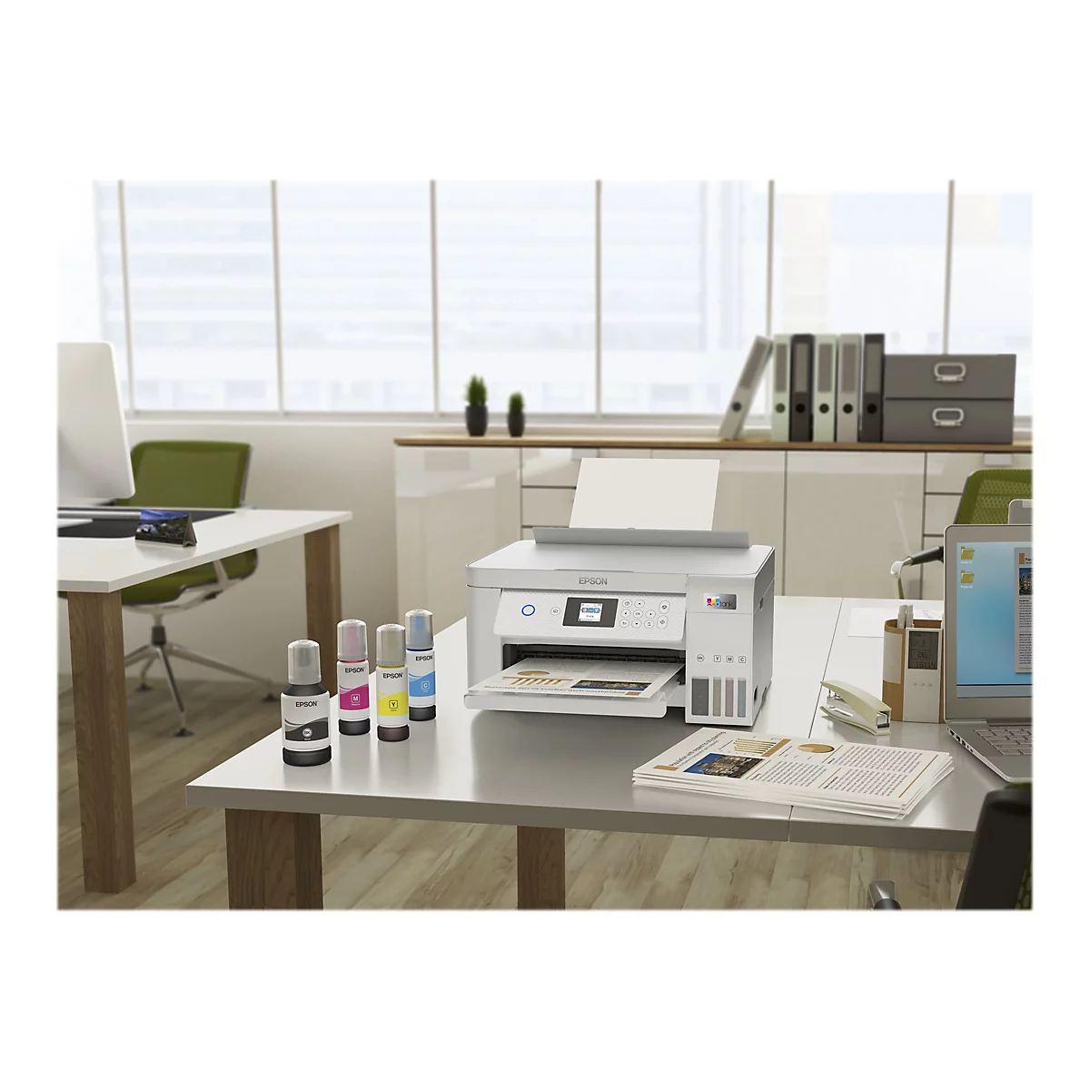 Epson EcoTank ET-2856 - Multifunktionsdrucker - Farbe - Tintenstrahl - nachfüllbar - A4 (Medien)