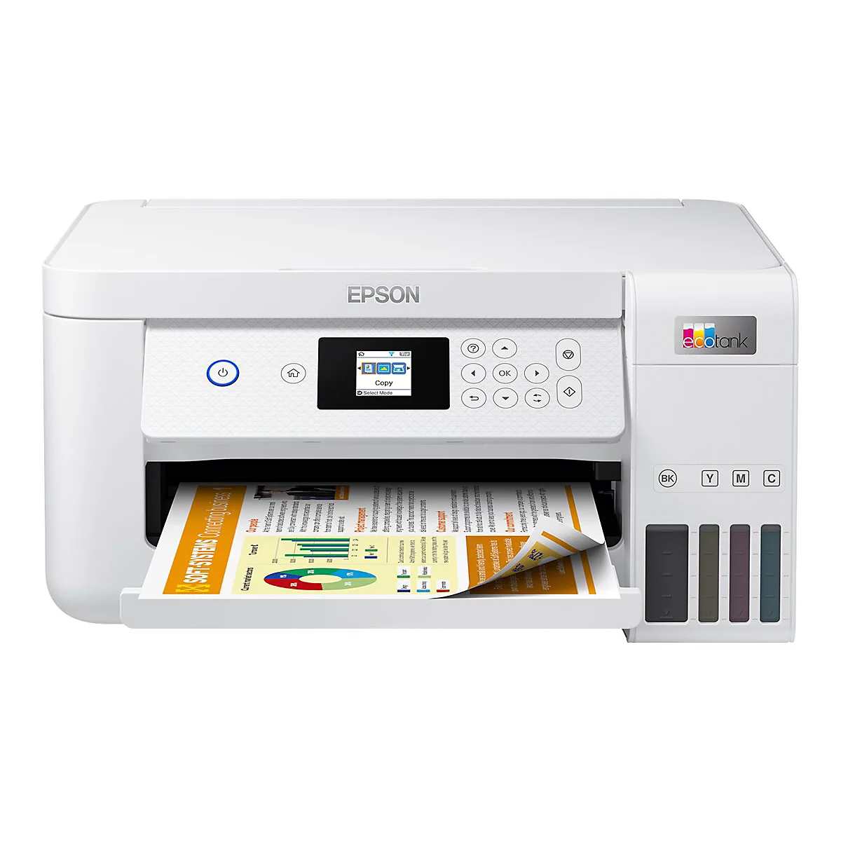 Epson EcoTank ET-2856 - Multifunktionsdrucker - Farbe - Tintenstrahl - nachfüllbar - A4 (Medien)