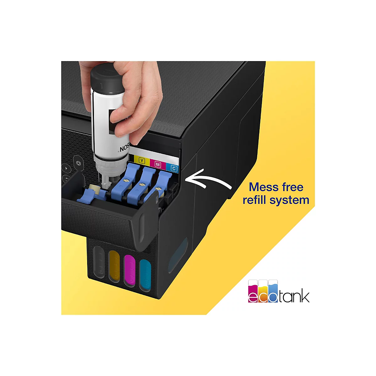 Epson EcoTank ET-2860 - Multifunktionsdrucker - Farbe - Tintenstrahl - ITS - A4 (Medien)