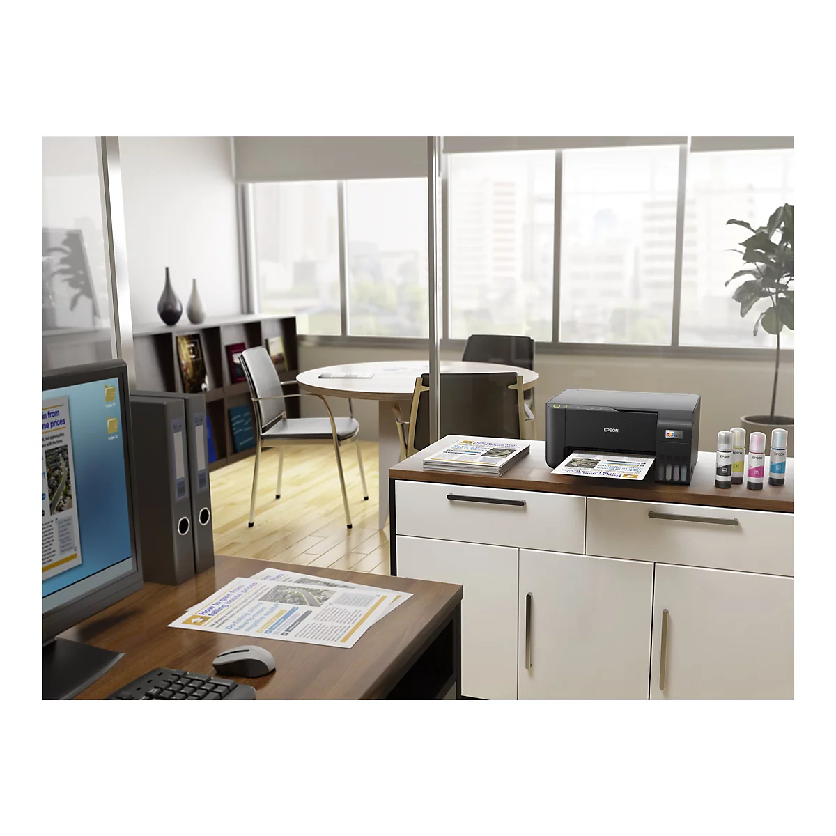 Epson EcoTank ET-2860 - Multifunktionsdrucker - Farbe - Tintenstrahl - ITS - A4 (Medien)