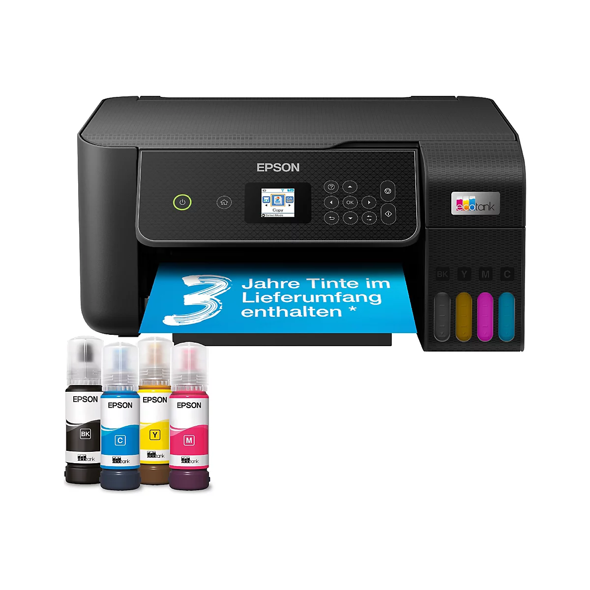 Epson EcoTank ET-2870 - Multifunktionsdrucker - Farbe - Tintenstrahl - ITS - A4 (Medien)