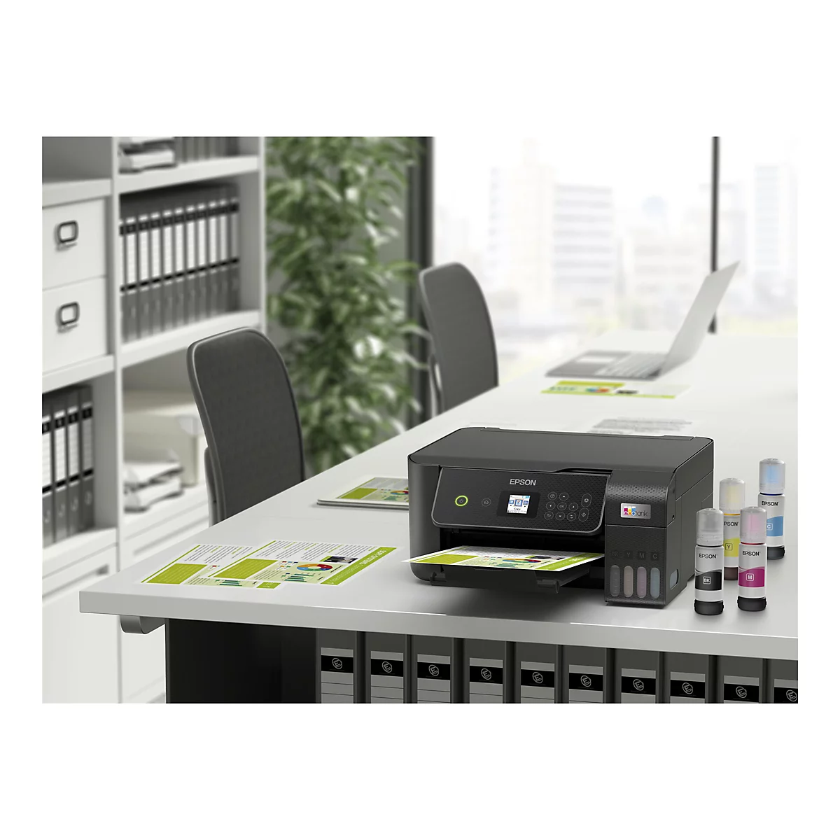 Epson EcoTank ET-2870 - Multifunktionsdrucker - Farbe - Tintenstrahl - ITS - A4 (Medien)