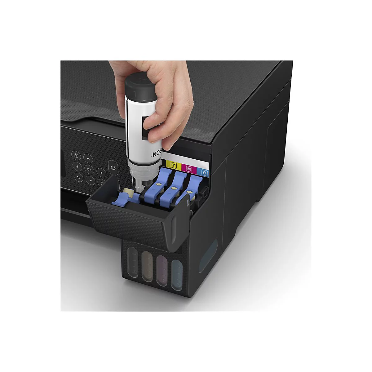 Epson EcoTank ET-2870 - Multifunktionsdrucker - Farbe - Tintenstrahl - ITS - A4 (Medien)