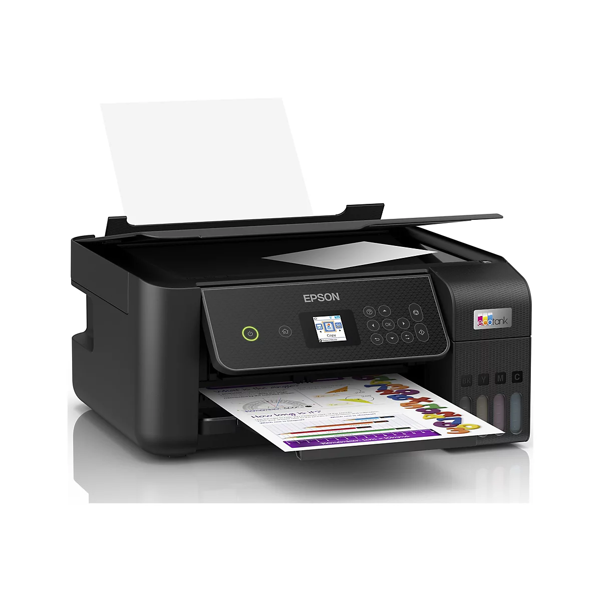 Epson EcoTank ET-2870 - Multifunktionsdrucker - Farbe - Tintenstrahl - ITS - A4 (Medien)