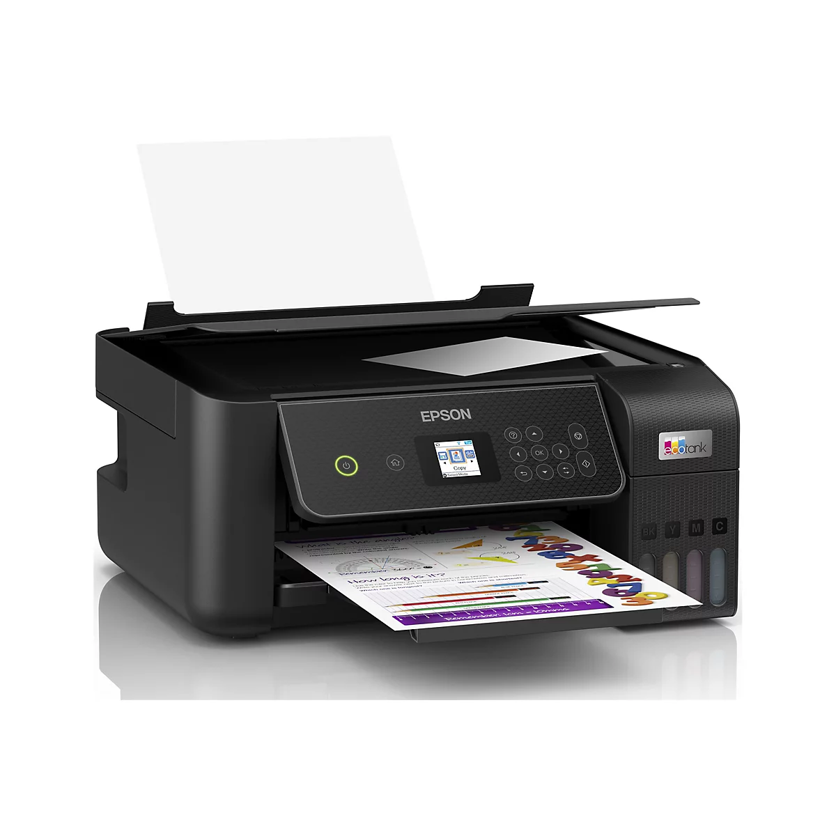 Epson EcoTank ET-2871 - Multifunktionsdrucker - Farbe - Tintenstrahl - ITS - A4 (Medien)