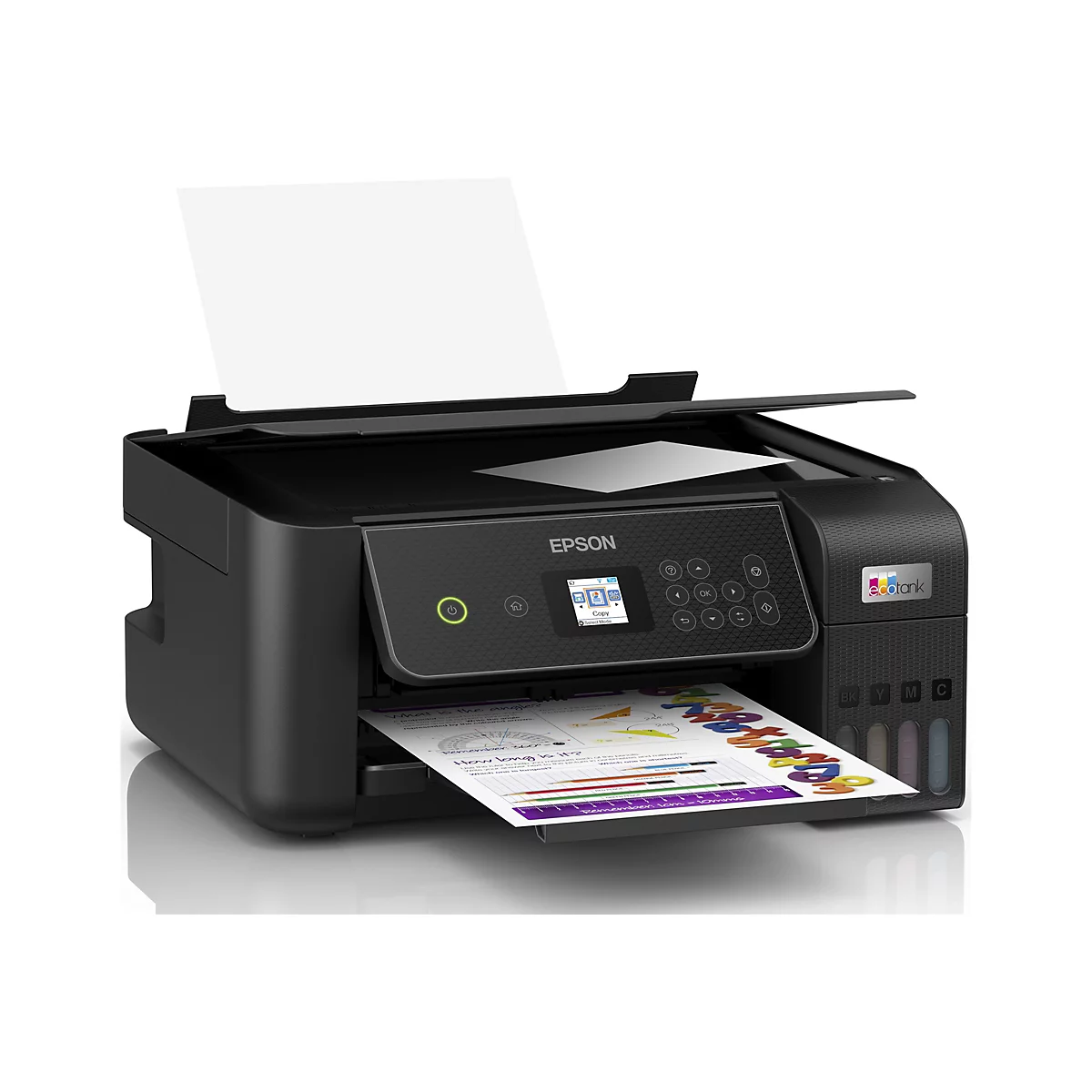 Epson EcoTank ET-2875 - Multifunktionsdrucker - Farbe - Tintenstrahl - ITS - A4 (Medien)