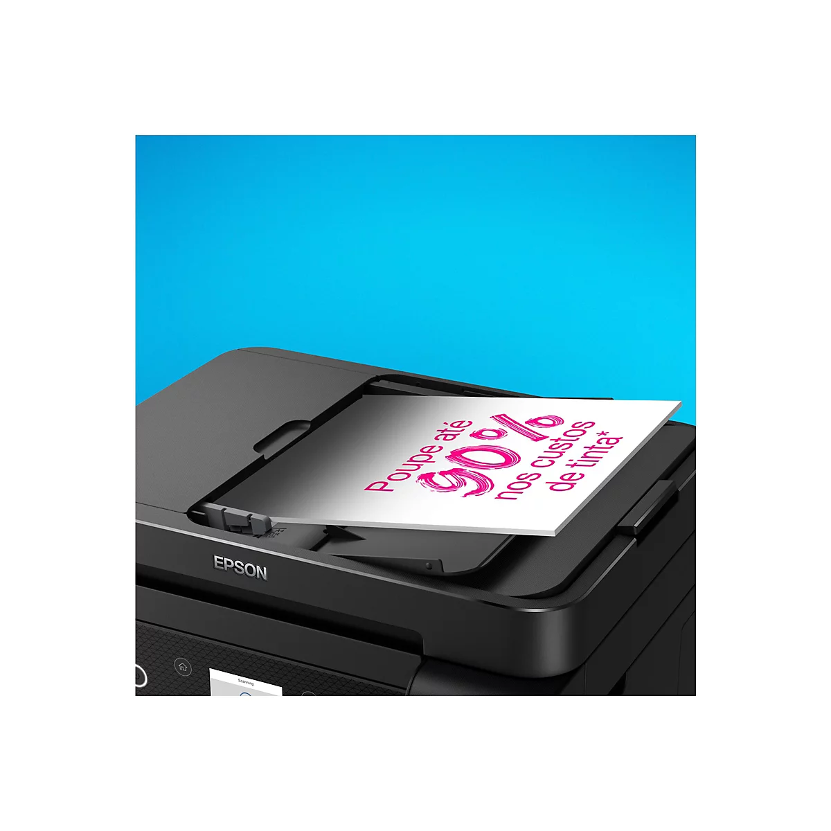 Epson EcoTank ET-3850 - Multifunktionsdrucker - Farbe - Tintenstrahl - A4/Legal (Medien) - bis zu 15.5 Seiten/Min. (Drucken)