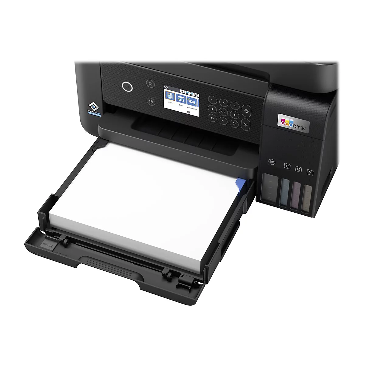 Epson EcoTank ET-3850 - Multifunktionsdrucker - Farbe - Tintenstrahl - A4/Legal (Medien) - bis zu 15.5 Seiten/Min. (Drucken)