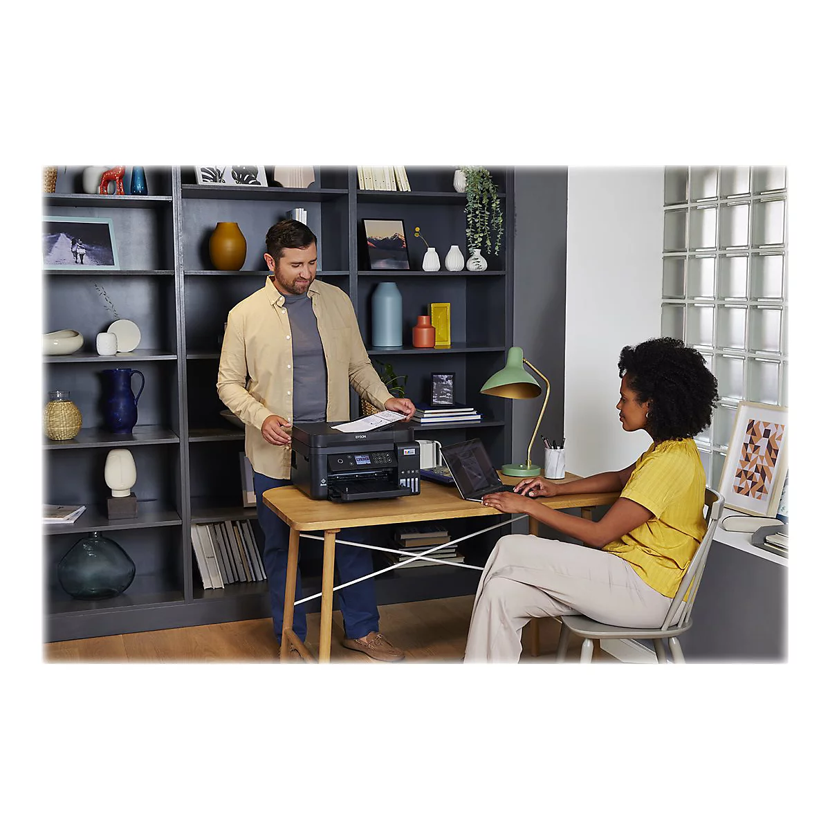 Epson EcoTank ET-3850 - Multifunktionsdrucker - Farbe - Tintenstrahl - A4/Legal (Medien) - bis zu 15.5 Seiten/Min. (Drucken)