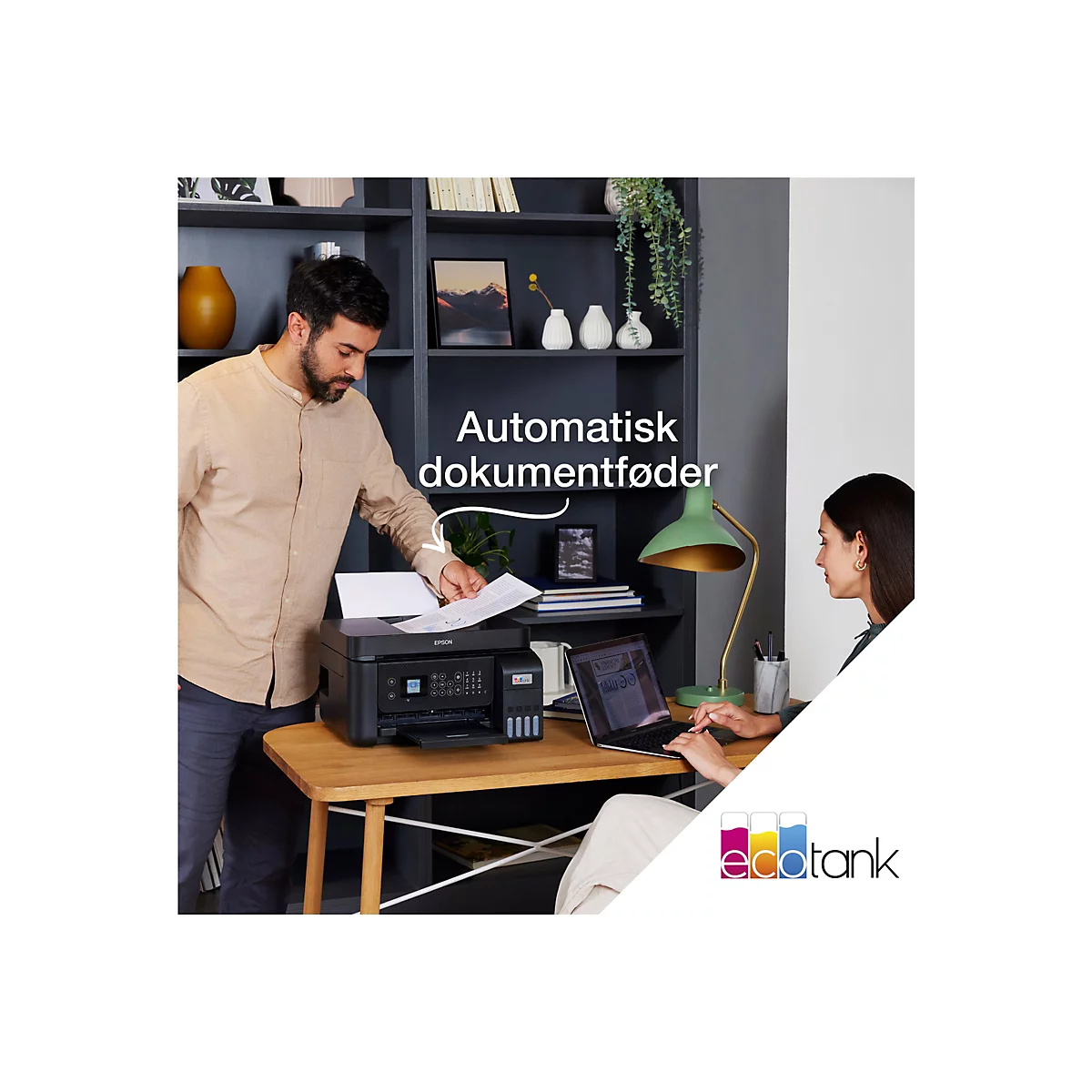 Epson EcoTank ET-4850 - Multifunktionsdrucker - Farbe - Tintenstrahl - nachfüllbar - A4 (Medien)