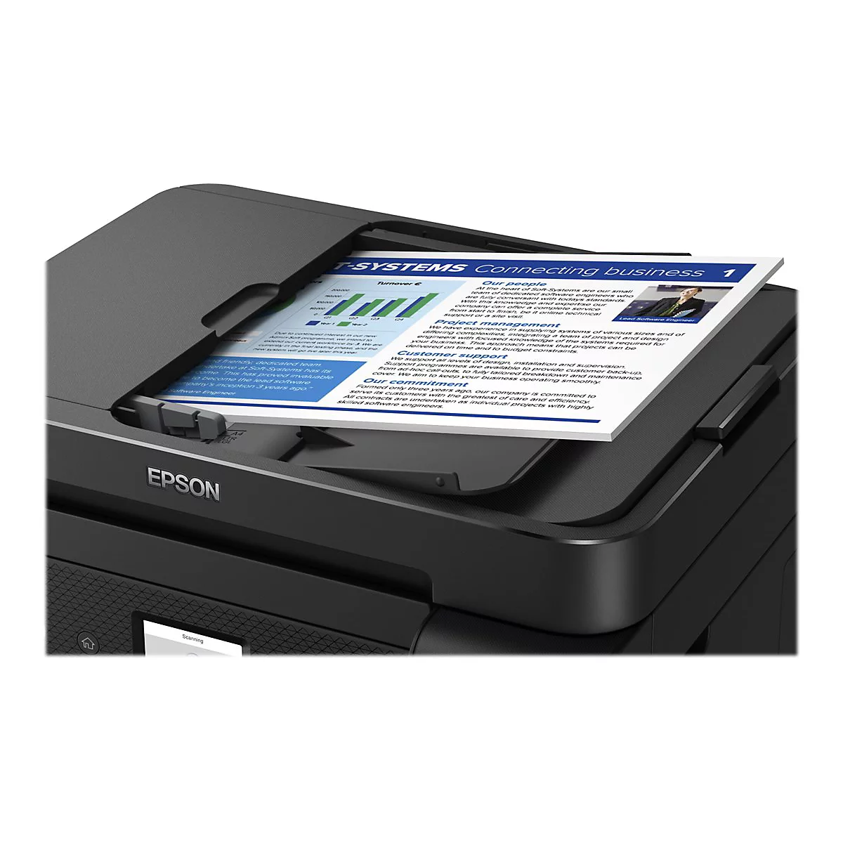 Epson EcoTank ET-4850 - Multifunktionsdrucker - Farbe - Tintenstrahl - nachfüllbar - A4 (Medien)