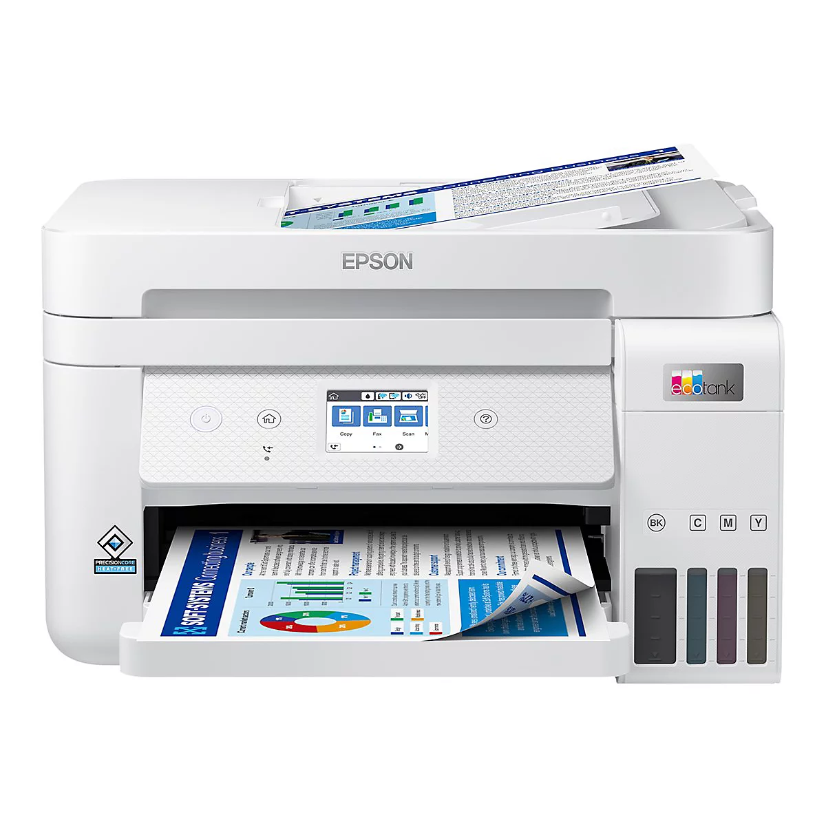 Epson EcoTank ET-4856 - Multifunktionsdrucker - Farbe - Tintenstrahl - nachfüllbar - A4 (Medien)