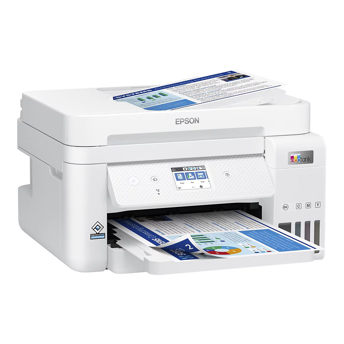 Epson EcoTank ET-4856 - Multifunktionsdrucker - Farbe - Tintenstrahl - nachfüllbar - A4 (Medien)