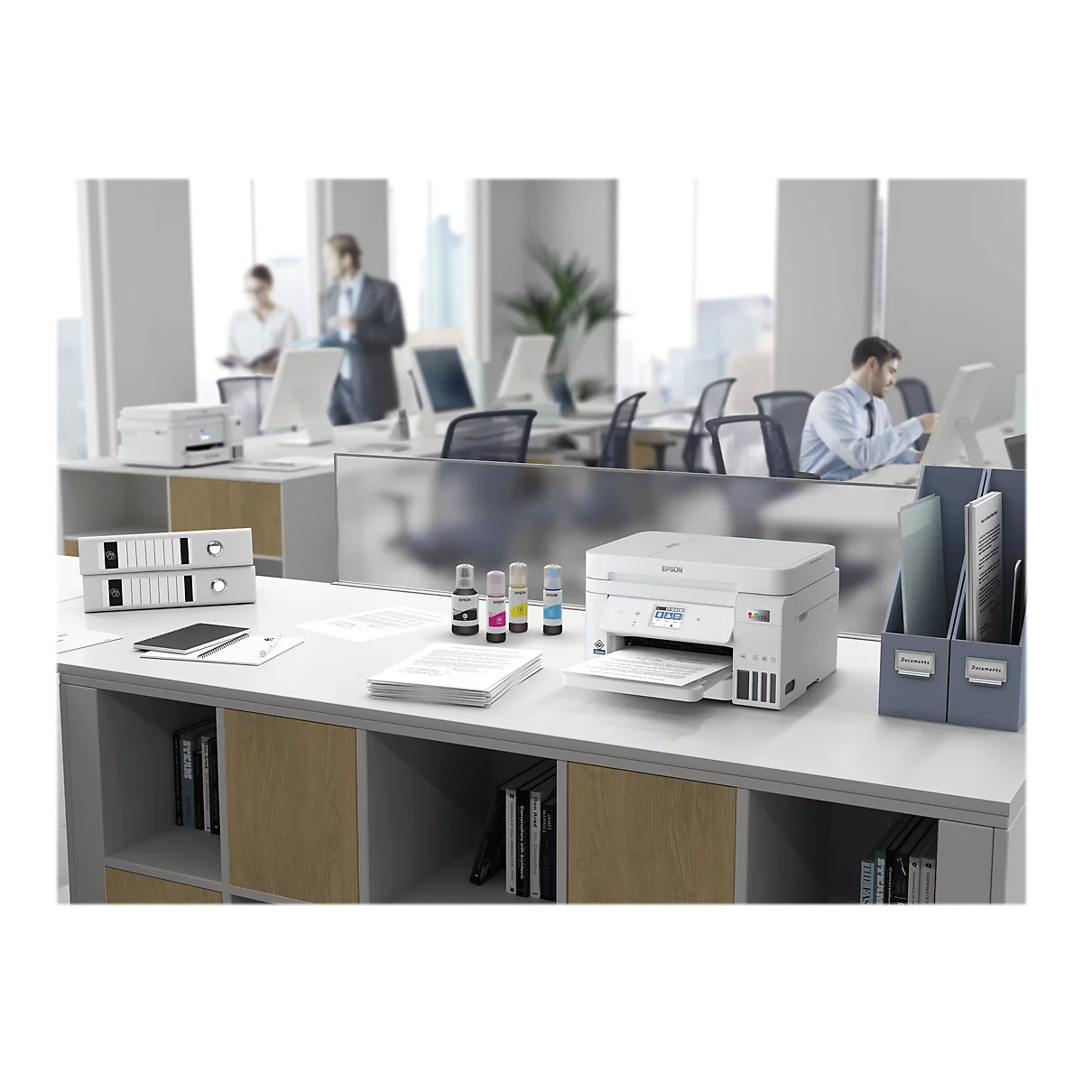 Epson EcoTank ET-4856 - Multifunktionsdrucker - Farbe - Tintenstrahl - nachfüllbar - A4 (Medien)