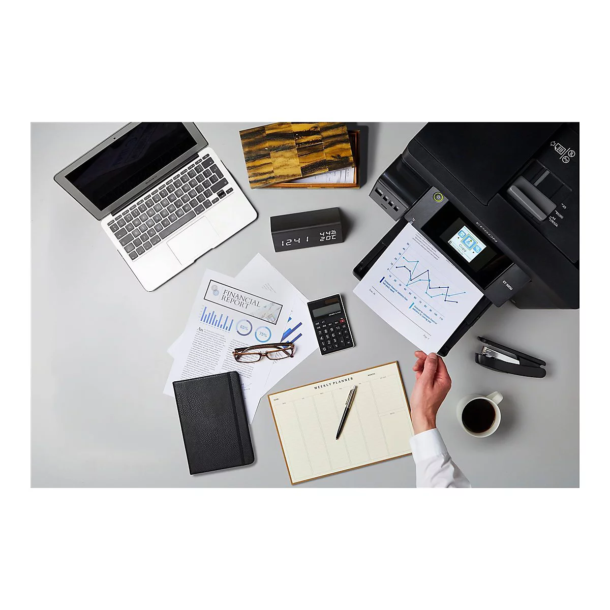 Epson EcoTank ET-5805 - Multifunktionsdrucker - Farbe - Tintenstrahl - ITS - A4/Legal (Medien)