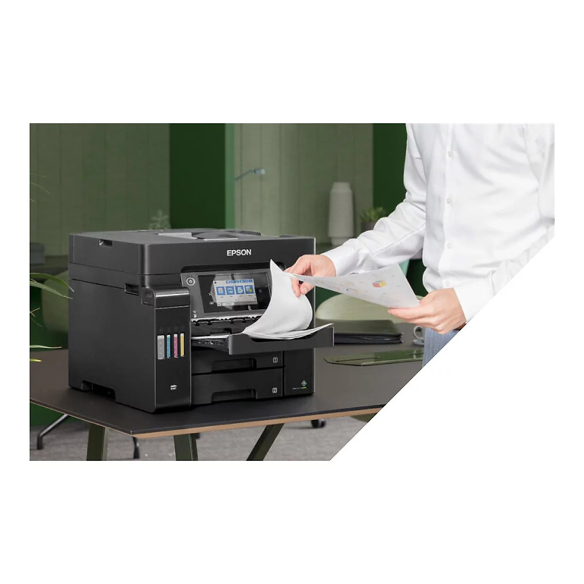 Epson EcoTank ET-5805 - Multifunktionsdrucker - Farbe - Tintenstrahl - ITS - A4/Legal (Medien)
