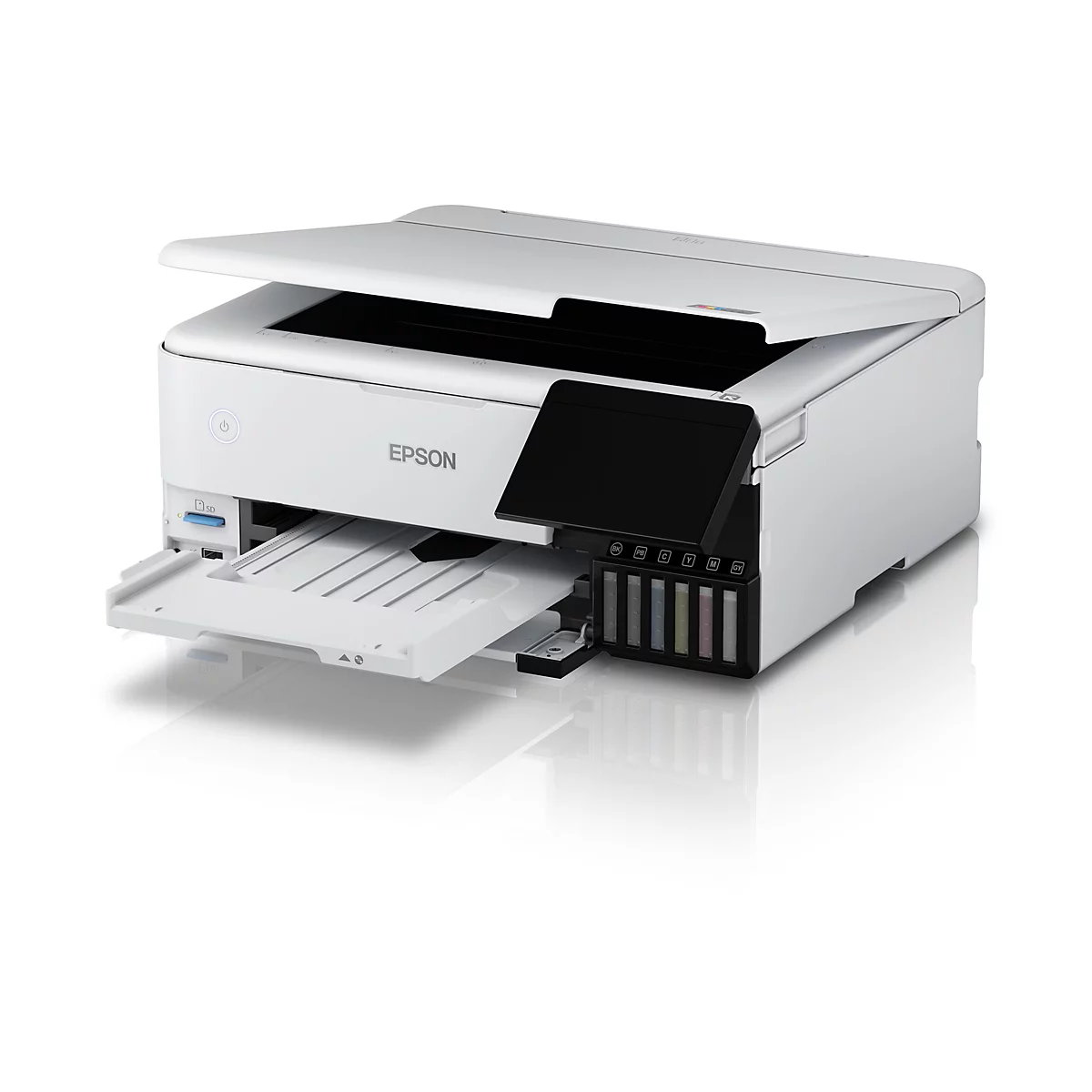Epson EcoTank ET-8500 - Multifunktionsdrucker - Farbe - Tintenstrahl - nachfüllbar - A4/Letter (Medien)