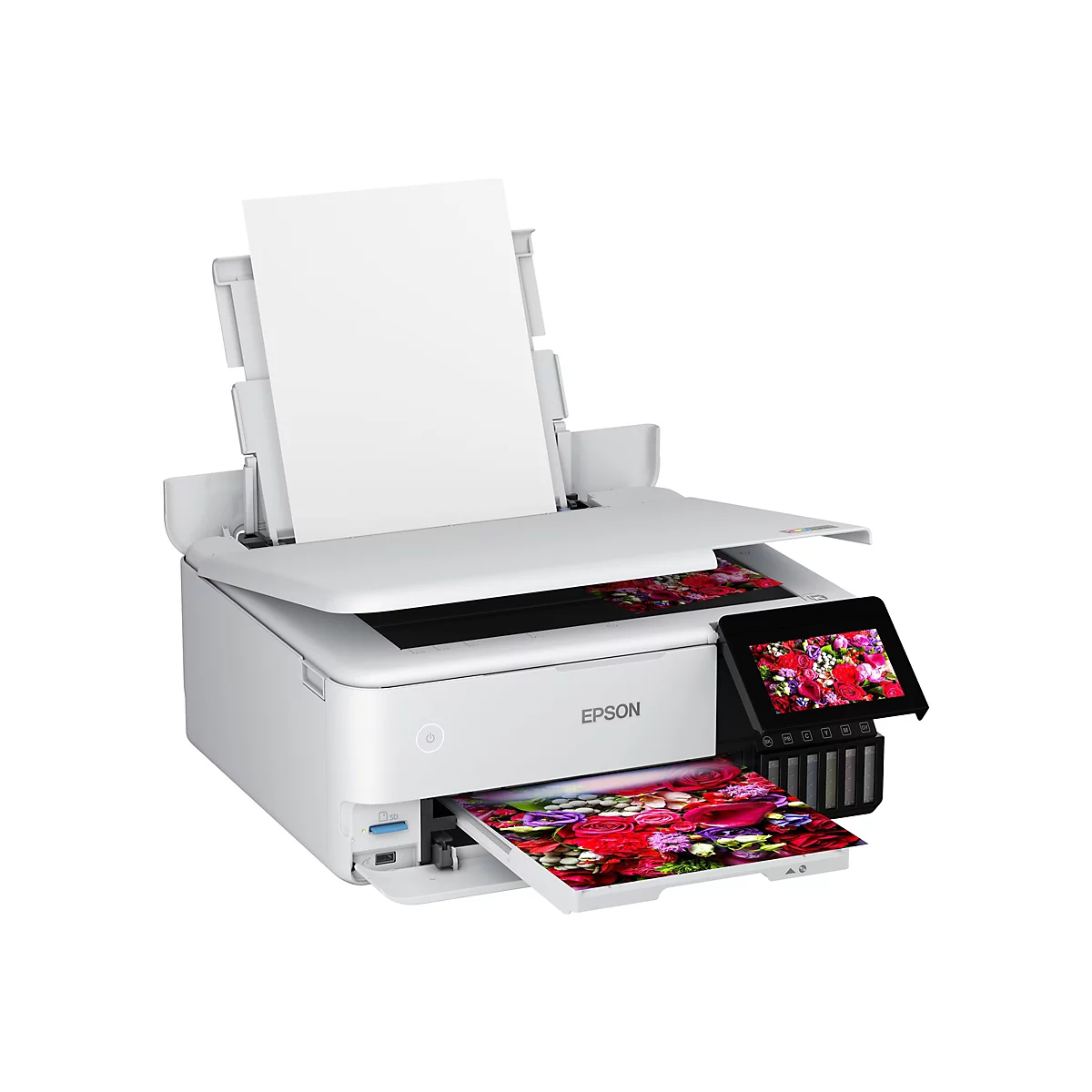 Epson EcoTank ET-8500 - Multifunktionsdrucker - Farbe - Tintenstrahl - nachfüllbar - A4/Letter (Medien)