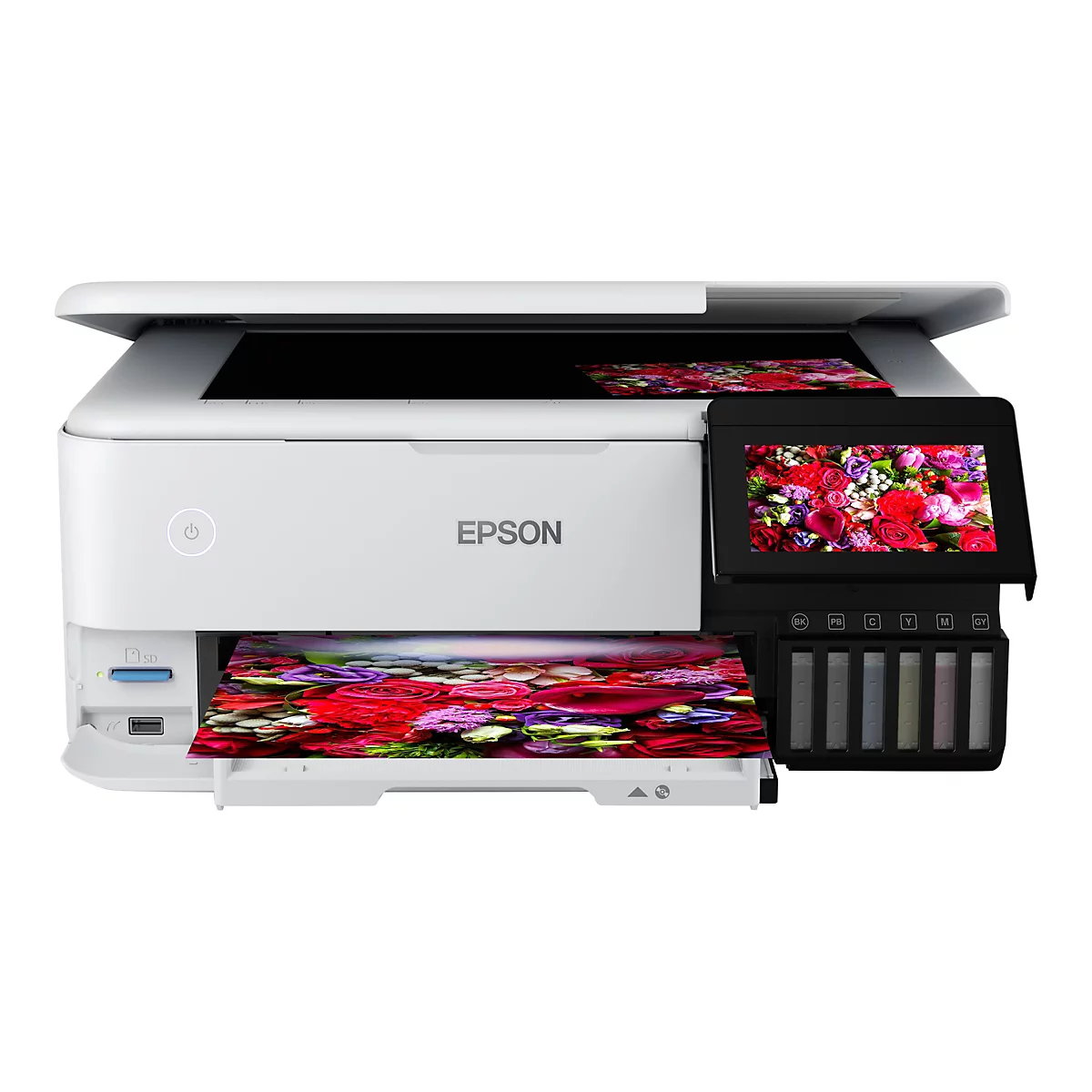 Epson EcoTank ET-8500 - Multifunktionsdrucker - Farbe - Tintenstrahl - nachfüllbar - A4/Letter (Medien)