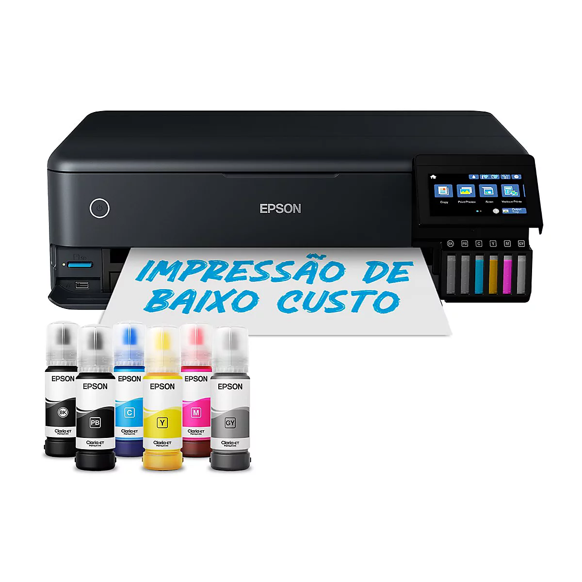 Epson EcoTank ET-8550 - Multifunktionsdrucker - Farbe - Tintenstrahl - nachfüllbar - A3 (Medien)