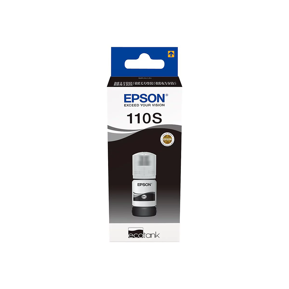 Epson EcoTank MX1XX Series - L-Größe - Schwarz - original - Nachfülltinte - für EcoTank ET-M1100, ET-M1120, ET-M1140, ET-M1180, M1100, M1180, M2120, M2140, M3170