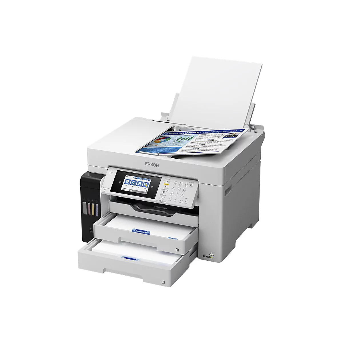Epson EcoTank Pro ET-16680 - Multifunktionsdrucker - Farbe - Tintenstrahl - A3 (Medien) - bis zu 25 Seiten/Min. (Drucken)