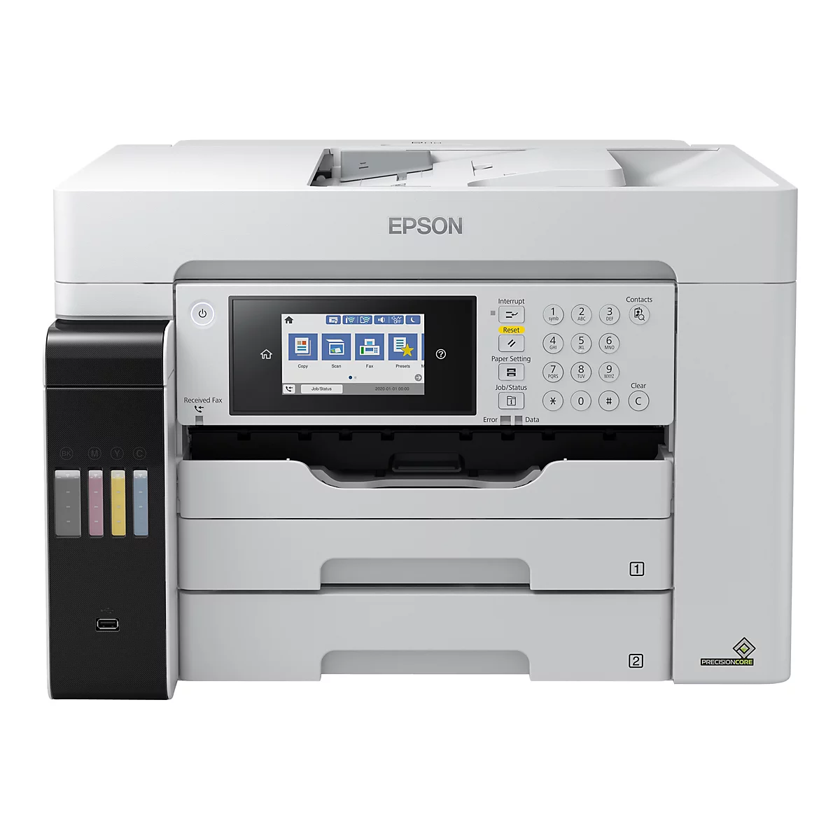 Epson EcoTank Pro ET-16680 - Multifunktionsdrucker - Farbe - Tintenstrahl - A3 (Medien) - bis zu 25 Seiten/Min. (Drucken)