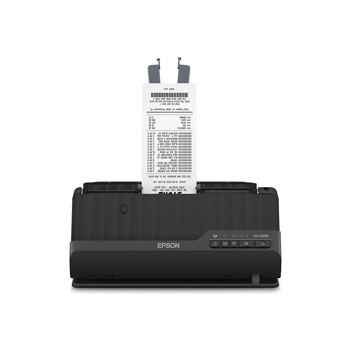 Epson ES-C320W - Einzelblatt-Scanner - Duplex - A4/Legal - 600 dpi x 600 dpi - automatischer Dokumenteneinzug (20 Blätter)