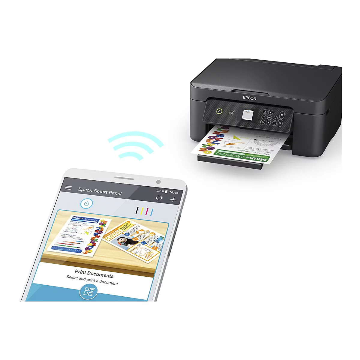Epson Expression Home XP-3205 - Multifunktionsdrucker - Farbe - Tintenstrahl - A4/Legal (Medien) - bis zu 10 Seiten/Min. (Drucken)