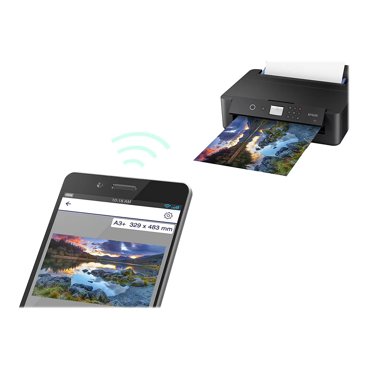 Epson Expression Photo HD XP-15000 - Drucker - Farbe - Duplex - Tintenstrahl - A3/Ledger