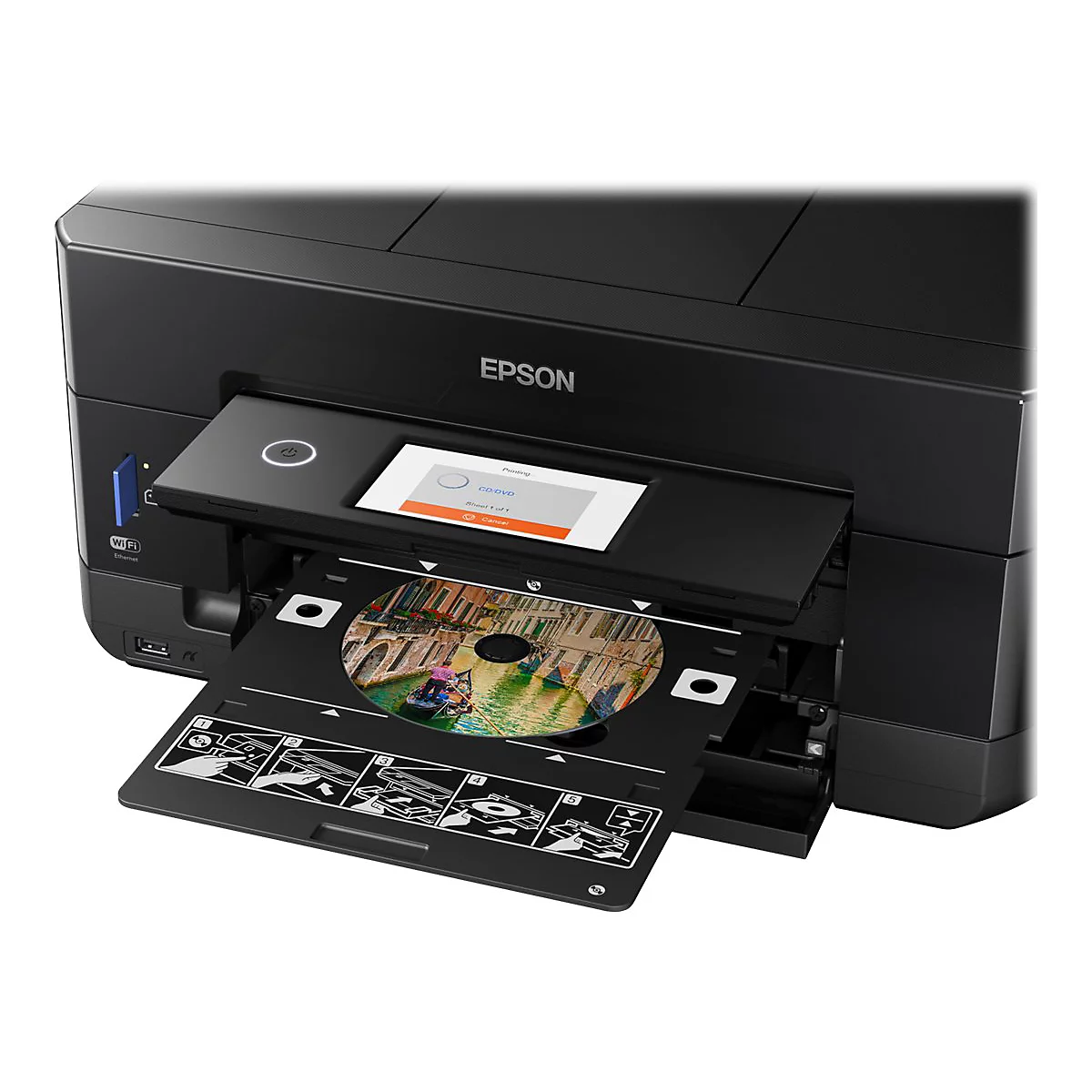 Epson Expression Premium XP-7100 Small-in-One - Multifunktionsdrucker - Farbe - Tintenstrahl - Legal (216 x 356 mm) (Original) - A4/Legal (Medien)