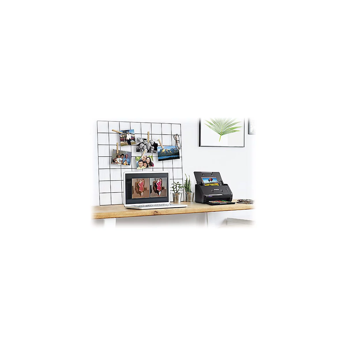 Epson FastFoto FF-680W - Dokumentenscanner - Desktop-Gerät - USB 3.0, Wi-Fi(n)