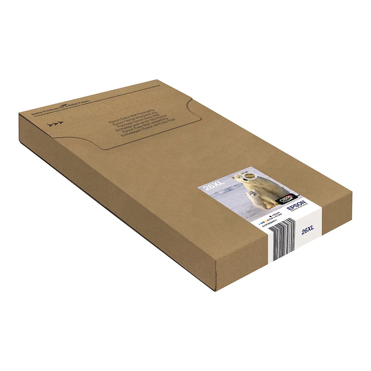 Epson Multipack 26XL EasyMail - 4er-Pack - 41.3 ml - XL - Schwarz, Gelb, Cyan, Magenta - original