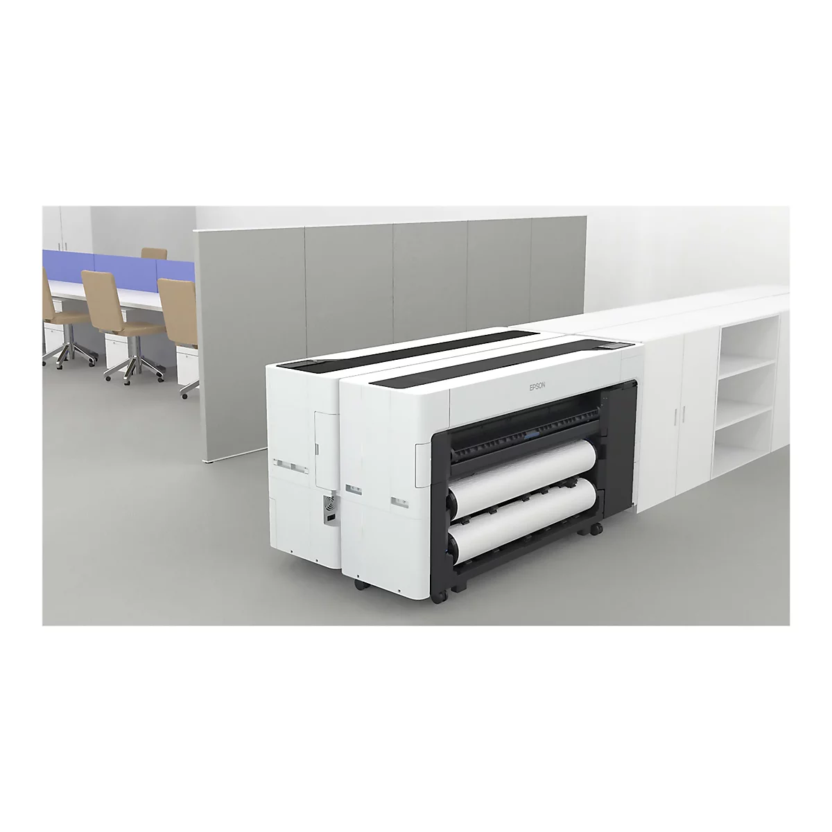 Epson SureColor SC-T3700D - 610 mm (24') Großformatdrucker - Farbe - Tintenstrahl - Rolle (61 cm) - 2400 x 1200 dpi