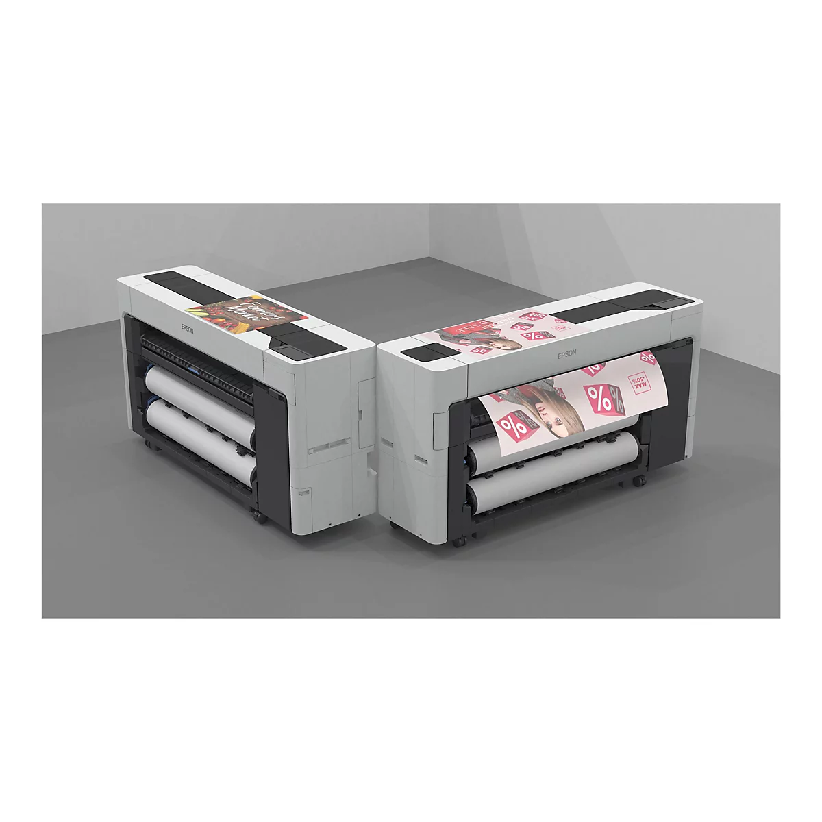 Epson SureColor SC-T3700D - 610 mm (24') Großformatdrucker - Farbe - Tintenstrahl - Rolle (61 cm) - 2400 x 1200 dpi