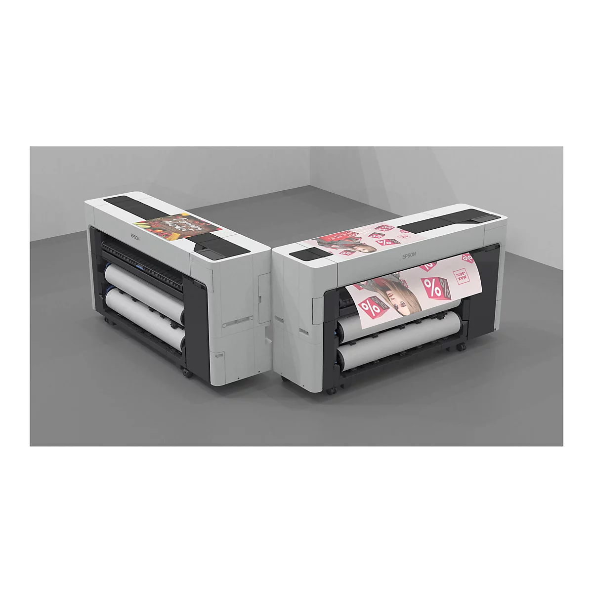 Epson SureColor SC-T3700E - 610 mm (24') Großformatdrucker - Farbe - Tintenstrahl - Rolle (61 cm) - 2400 x 1200 dpi