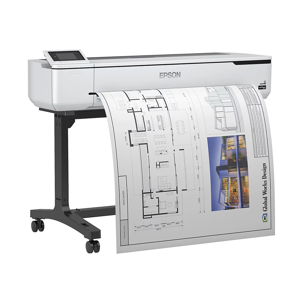 Epson SureColor SC-T5100 - Großformatdrucker - Farbe - Tintenstrahl