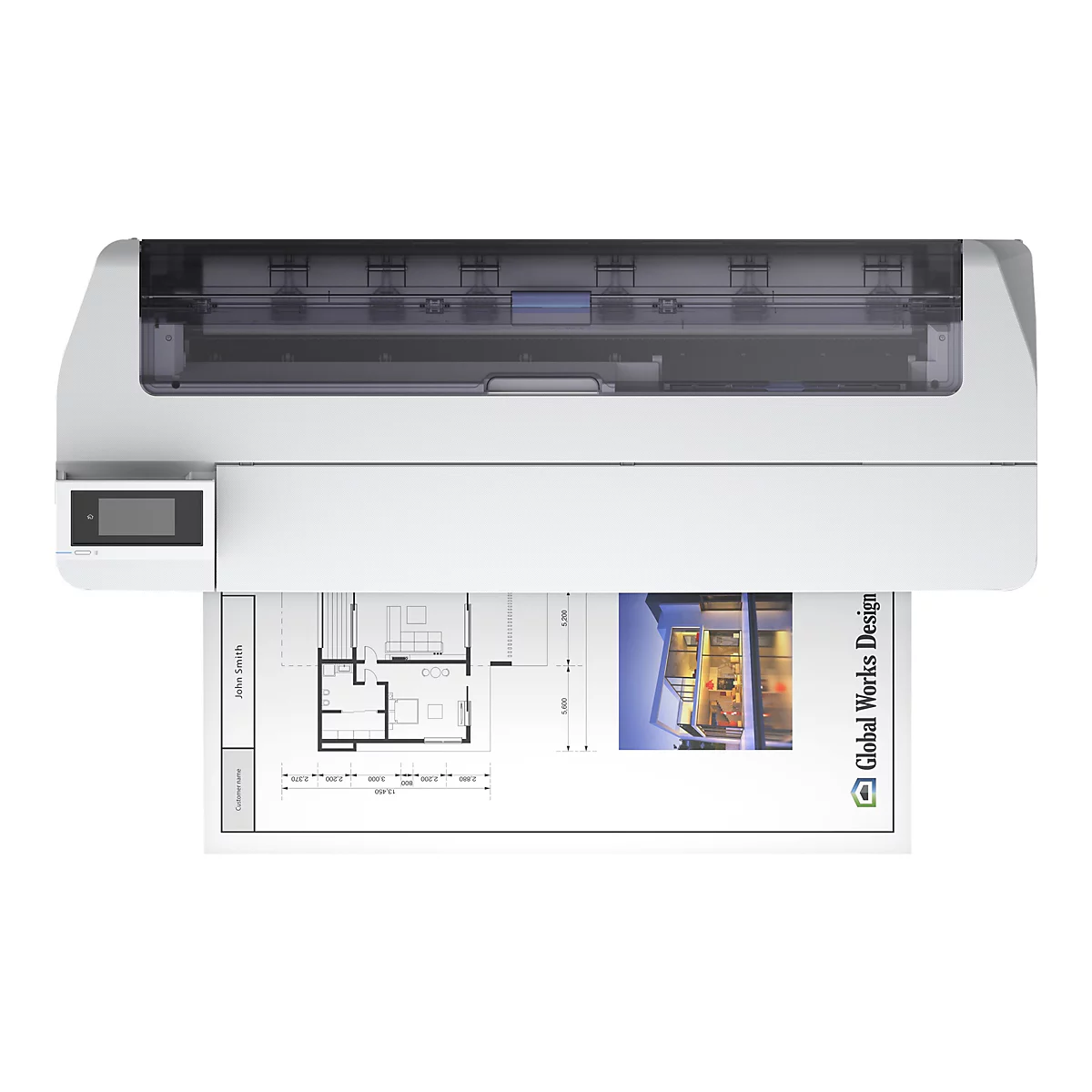 Epson SureColor SC-T5100N - Großformatdrucker - Farbe - Tintenstrahl