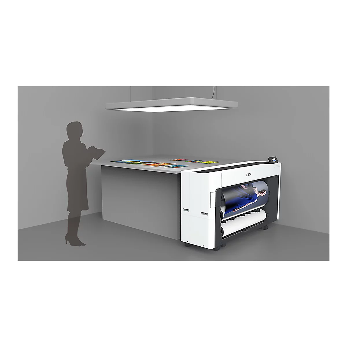 Epson SureColor SC-T5700D - 914 mm (36') Großformatdrucker - Farbe - Tintenstrahl - Rolle (91,4 cm) - 2400 x 1200 dpi