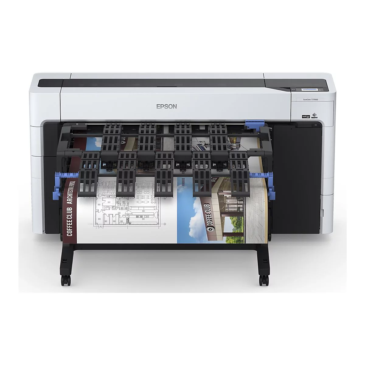 Epson SureColor SC-T7700D - 1118 mm (44') Großformatdrucker - Farbe - Tintenstrahl - Rolle (111,8 cm) - 2400 x 1200 dpi