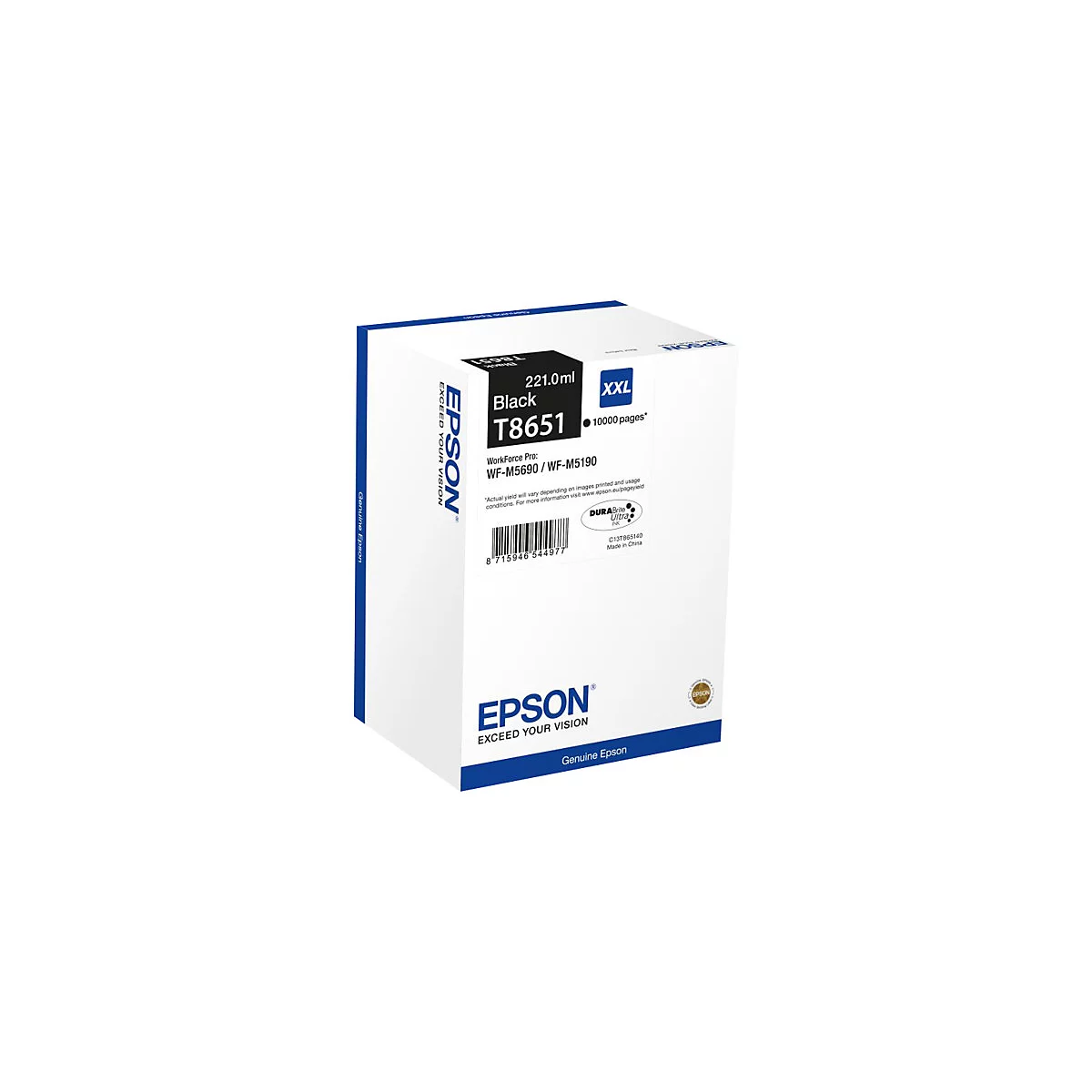 Epson T8651 - Schwarz - original - Nachfülltinte