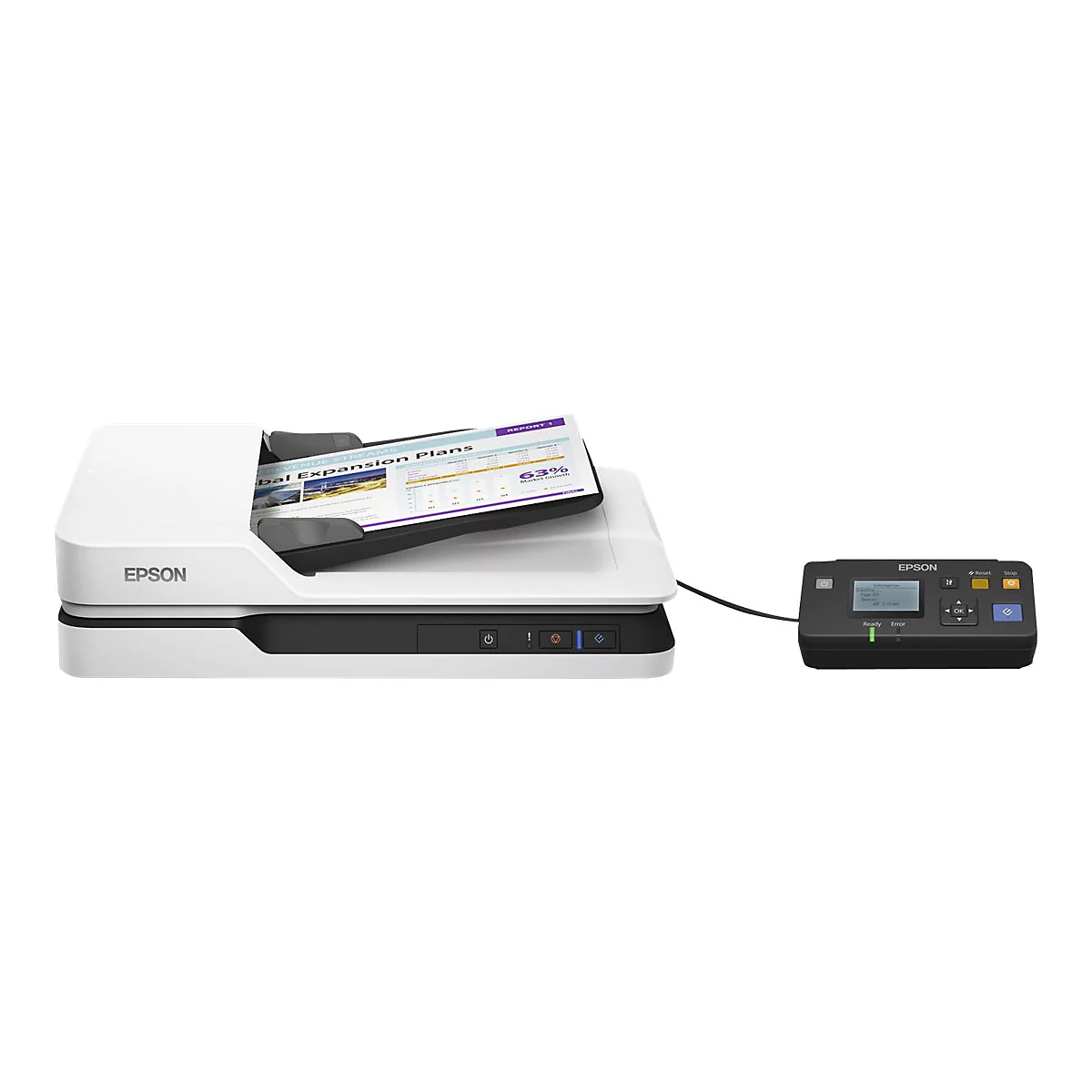 Epson WorkForce DS-1630 - scanner de documents - modèle bureau - USB 3.0