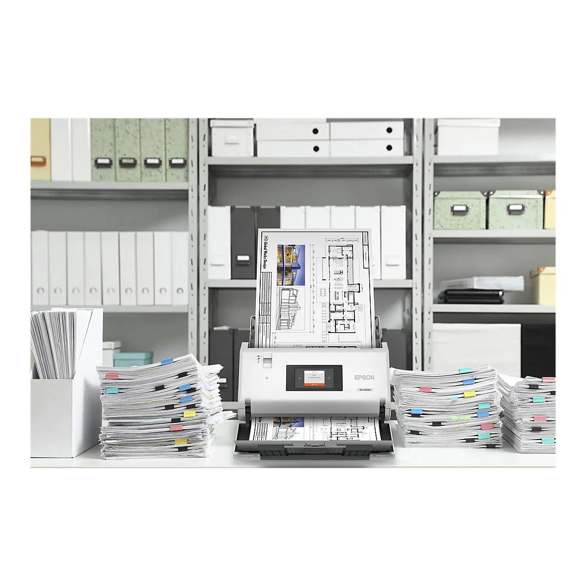 Epson WorkForce DS-32000 - Dokumentenscanner - Contact Image Sensor (CIS) - Duplex - A3 - 600 dpi x 600 dpi