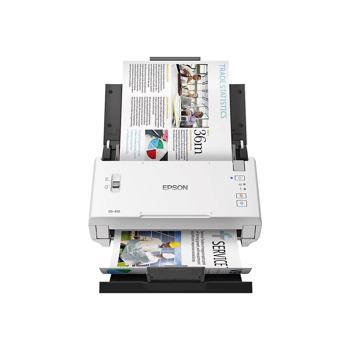 Epson WorkForce DS-410 - Dokumentenscanner - Desktop-Gerät - USB 2.0