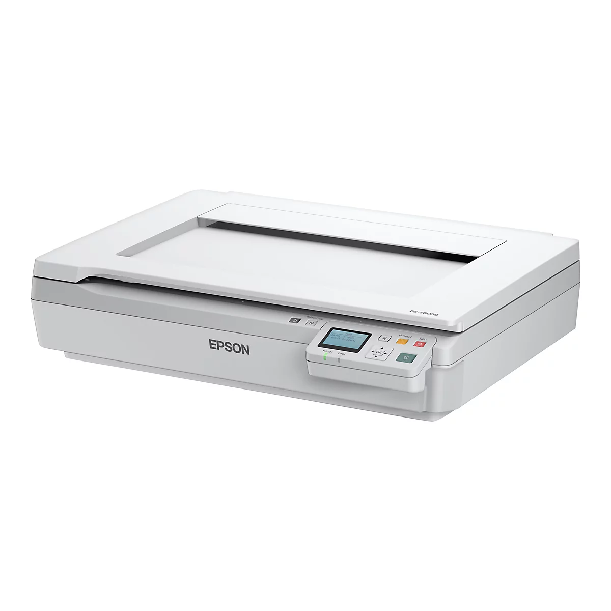 Epson WorkForce DS-50000N - Flachbettscanner - A3 - 600 dpi x 600 dpi - Gigabit LAN