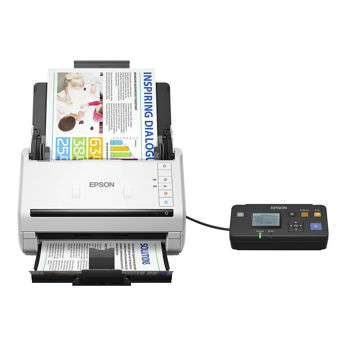 Epson WorkForce DS-530II - Dokumentenscanner - Desktop-Gerät - USB 3.0